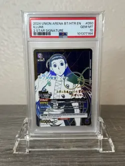 2024 Union Arena Illumi 2 Star Signature Card PSA Grade 10 - Image 1