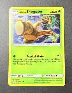 Alolan Exeggutor 2a/131 Cosmos Holo Rare Alternate Art Promo Pokemon Card Mint - Image 1
