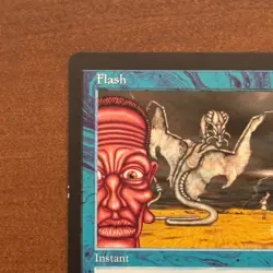 Flash LP 1996 Mirage Magic the Gathering Card - Image 2