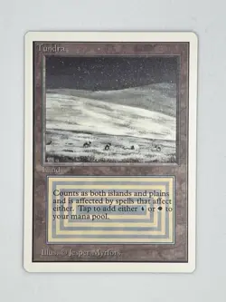 MTG TUNDRA #2 Unlimited Edition Regular NM/MT+ Rare Magic The Gathering - Image 1