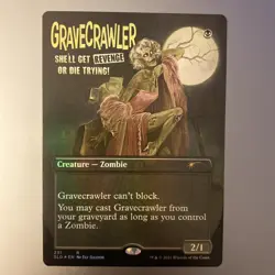 GRAVECRAWLER Secret Lair Drop NM Foil MTG Magic the Gathering - Image 1