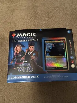 Brand New SEALED MTG Doctor Who Commander Deck Bundle Of Four Pre-cons - Image 4