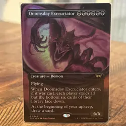 Doomsday Excruciator (Borderless) MTG DSK 0346 Rare NM Foil - Image 1