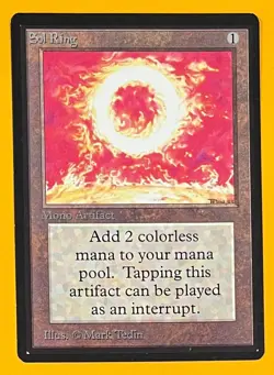 MTG SOL RING Beta (OldManMTG 012-229) - Image 1