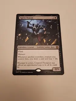 Agent Venom Marvel's Spider-Man Regular NM MTG - Image 1
