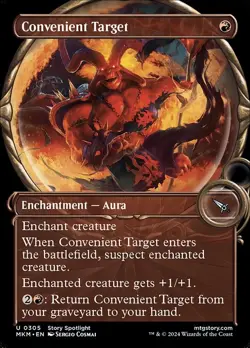 Convenient Target (Showcase) Murders at Karlov Manor NM MTG Non Foil - Image 1