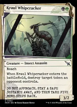 Kraul Whipcracker (Showcase) Murders at Karlov Manor NM MTG Non Foil - Image 1