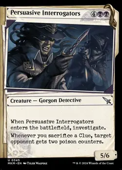 Persuasive Interrogators (Showcase) Murders at Karlov Manor NM MTG Non Foil - Image 1