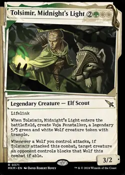 Tolsimir, Midnight's Light (Showcase) Murders at Karlov Manor NM MTG Non Foil - Image 1