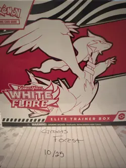 Pokemon TCG: White Flare - Elite Trainer Box (ETB)- New/Factory Sealed - Image 1