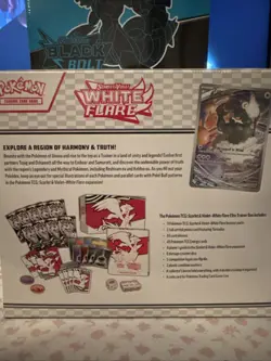 Pokemon TCG: White Flare - Elite Trainer Box (ETB)- New/Factory Sealed - Image 2