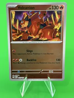 Pokemon Volcanion Mega Evolution Reverse Holo Uncommon 025/132 NM!!! - Image 1