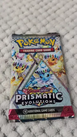 Pokemon TCG Evolutions Prismatic Booster Pack 22.6+ Gram Sealed - Image 1