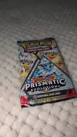 Pokemon TCG Evolutions Prismatic Booster Pack 22.6+ Gram Sealed - Image 5