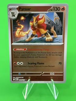Pokemon Pyroar Mega Evolution Reverse Holo Uncommon 024/132 NM!!! - Image 1