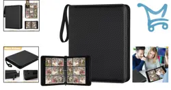 9 Pocket Card Binder PU Leather Waterproof Collector Album for MTG TCG Sports - Image 2