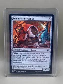 DAUNTLESS SCRAPBOT #0237 Edge Of Eternities MTG UNCOMMON Card NM - Image 1