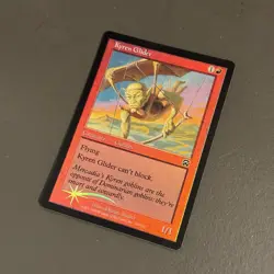 Kyren Glider Foil LP 1999 Mercadian Masques Red Common Magic The Gathering Card - Image 2
