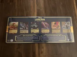 Disney Lorcana TCG 2024 D23 Collection 6 Foil Card Set Sealed New Trading Game - Image 2