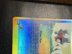 Pokemon Mudkip EX Dragon TCG Reverse Holo Common Card 65/97 Vintage LP - Image 3