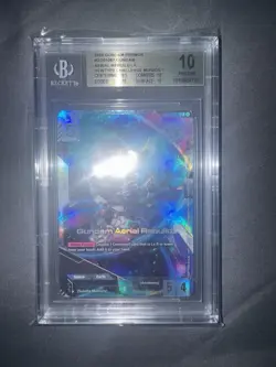 Gundam Card Game NewType Challenge Winner Promo GD01-067 Aerial Rebuild Pristine - Image 1