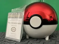 1999 Pokemon Burger King 23K Gold-Plated Charizard Card #06 w/Poke Ball (No Box) - Image 5