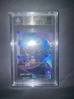 Gundam Card Game NewType Challenge Winner Promo GD01-067 Aerial Rebuild Pristine - Image 1