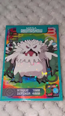 CARD POKEMON EJ VOL. III #45 MEGA ABOMASNOW 2020 Sinnoh South America TCG FOIL - Image 2