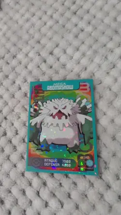 CARD POKEMON EJ VOL. III #45 MEGA ABOMASNOW 2020 Sinnoh South America TCG FOIL - Image 4