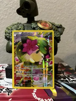 Pokemon TCG Shaymin XY115 Holo Promo Card - Image 1