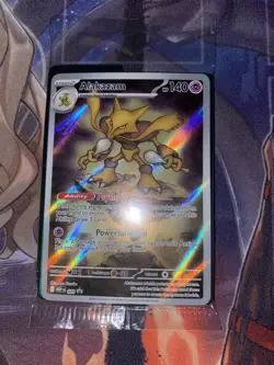 Alakazam Mega Evolutions Sealed Black Star Promo Card # 009 Pokemon - Image 1