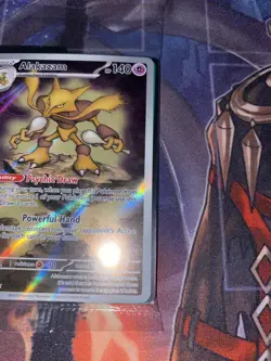 Alakazam Mega Evolutions Sealed Black Star Promo Card # 009 Pokemon - Image 2