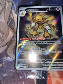Alakazam Mega Evolutions Sealed Black Star Promo Card # 009 Pokemon - Image 3
