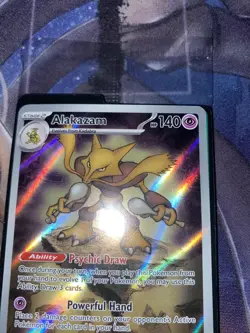 Alakazam Mega Evolutions Sealed Black Star Promo Card # 009 Pokemon - Image 4