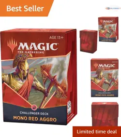 Magic The Gathering 2021 Challenger Deck Mono Red Aggro 60 Card Battle Ready - Image 1