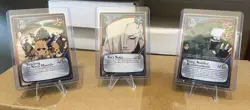 Naruto CCG 7-card Lot 3 Rare Cards 4 Common NM-LP - Image 1