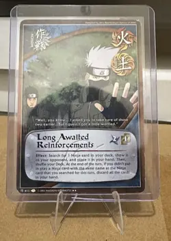 Naruto CCG 7-card Lot 3 Rare Cards 4 Common NM-LP - Image 4