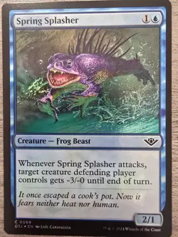 Spring Splasher (C) Foil #69 Outlaws of Thunder Junction MTG NM - Image 1