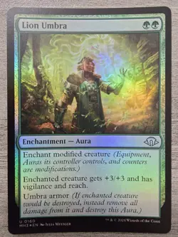 Lion Umbra (U) Foil #160 Modern Horizons 3 MTG NM - Image 1
