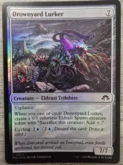 Drownyard Lurker (C) Foil #3 Modern Horizons 3 MTG NM - Image 1