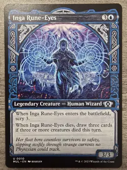 Inga Rune-Eyes (U) #10 March of the Machine: Multiverse Legends MTG NM - Image 1