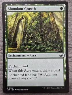 Abundant Growth (C) #184 Innistrad Remastered MTG NM - Image 1