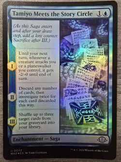 Tamiyo Meets the Story Circle (U) Foil #72 Modern Horizons 3 MTG NM - Image 1