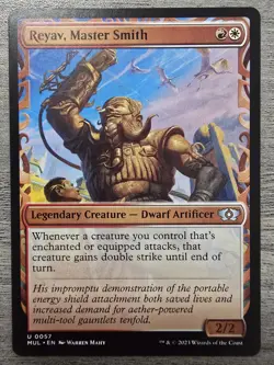 Reyav, Master Smith (U) #57 March of the Machine: Multiverse Legends MTG NM - Image 1