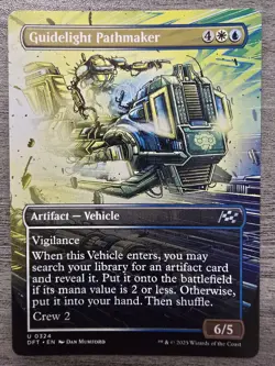 Guidelight Pathmaker (Borderless) (U) #324 Aetherdrift MTG NM - Image 1