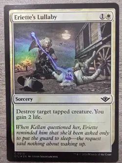 Eriette's Lullaby (C) Foil #10 Outlaws of Thunder Junction MTG NM - Image 1
