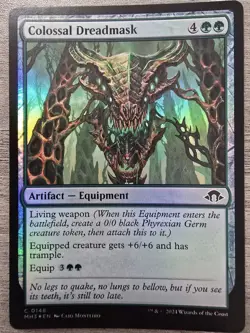Colossal Dreadmask (C) Foil #148 Modern Horizons 3 MTG NM - Image 1
