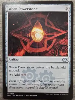 Worn Powerstone (U) #298 Modern Horizons 3 MTG NM - Image 1