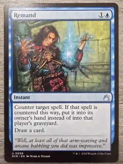 Remand (U) #59 Ravnica Remastered MTG NM - Image 1