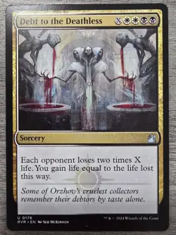Debt to the Deathless (U) #176 Ravnica Remastered MTG NM - Image 1